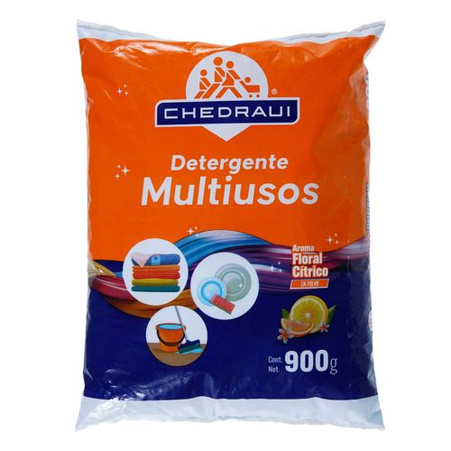 Detergente Multiusos en Polvo Chedraui aroma Floral Cítrico 900g