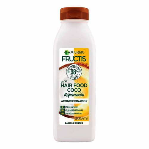 Acondicionador Garnier Fructis Hair Food Coco Cabello Dañado 300ml