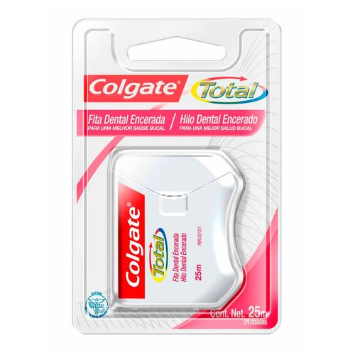 Hilo Dental Colgate Total Encerado 25m