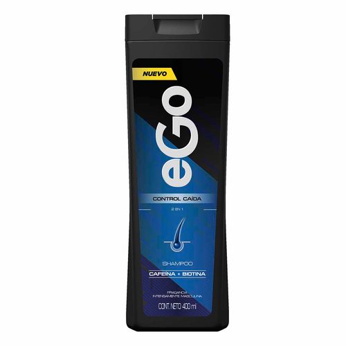 Shampoo eGo Control Caída 2 en 1 400ml