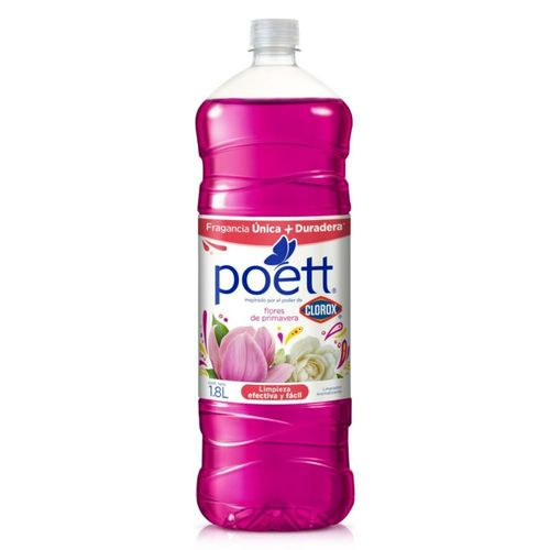 Limpiador Aromatizante Poett aroma flores de primavera 1.8L
