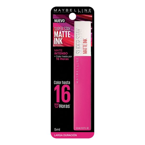 Labial Líquido Maybelline New York Super Stay Matte Ink Romantic 5ml