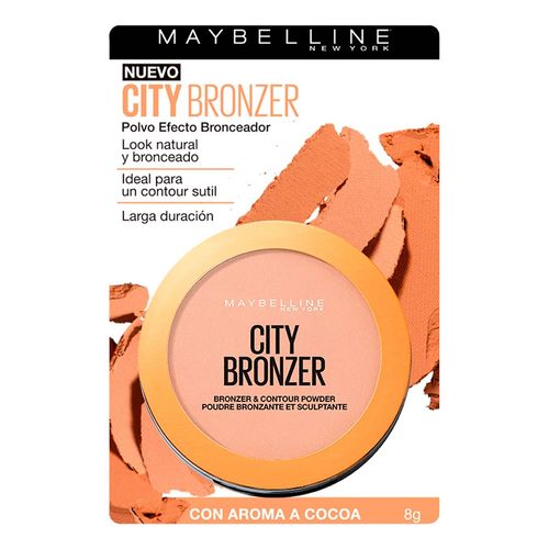 Maquillaje en Polvo Maybelline New York City Bronzer 250 Medium 8g