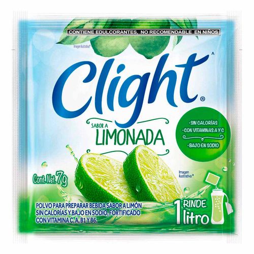 Concentrado en Polvo Clight Limonada 7g