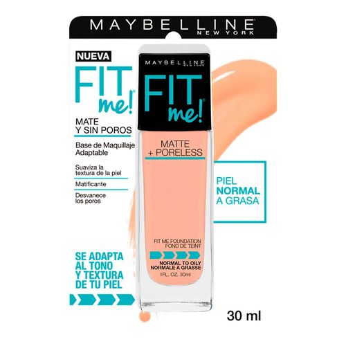 Base de Maquillaje Líquida Maybelline New York Fit Me 235 Pure Beige 30ml