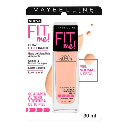 Base de Maquillaje Líquida Maybelline New York Fit Me! 220 Natural Beige 30ml