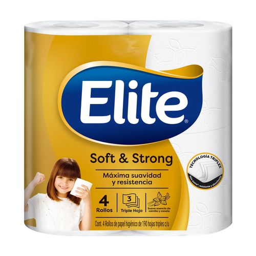 Papel Higiénico Soft & Strong 4 Rollos
