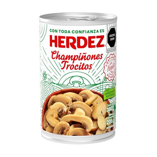 Champiñones Herdez en Trocitos 380g