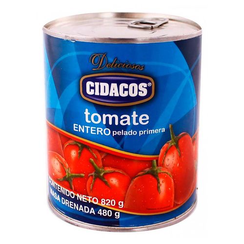 Tomate Cidascos Entero 820g