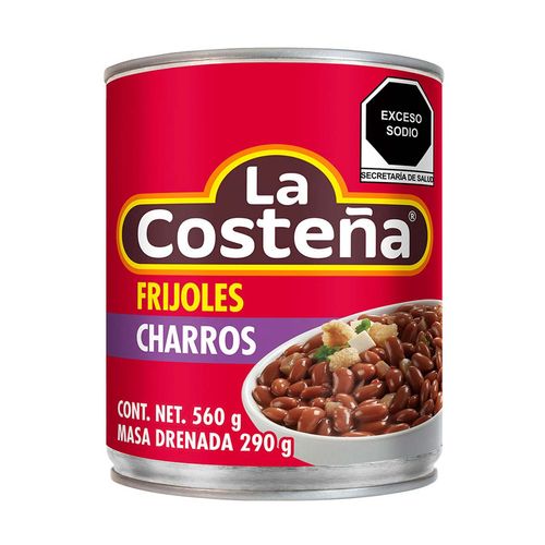 Frijoles La Costeña Charros 560g