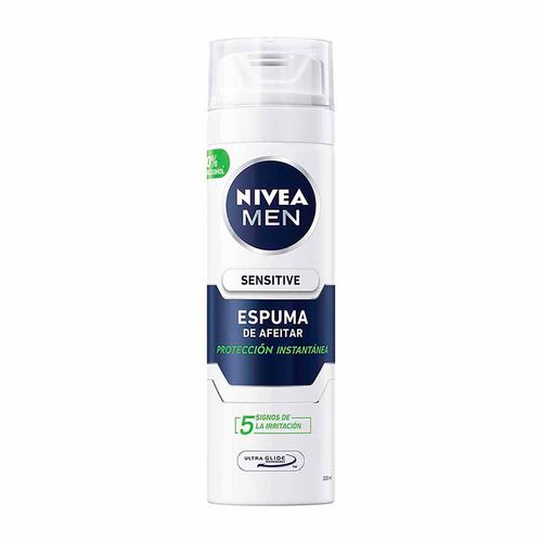 Espuma para Afeitar NIVEA MEN Sensitive para Piel Sensible 200ml