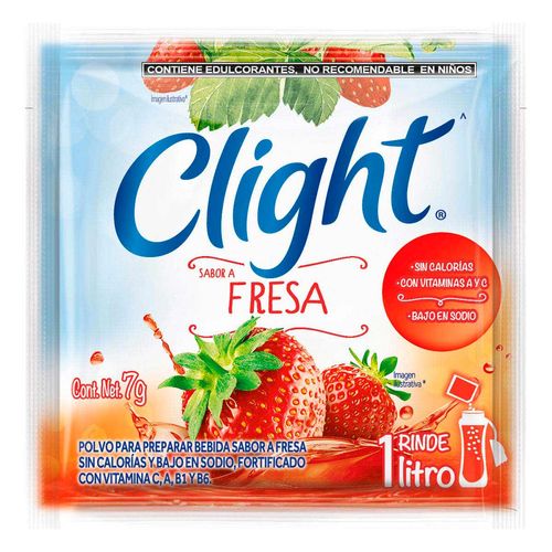 Concentrado en Polvo Clight Fresa 7g