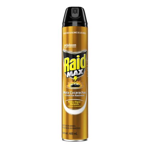 Insecticida en Aerosol Raid Max 400ml