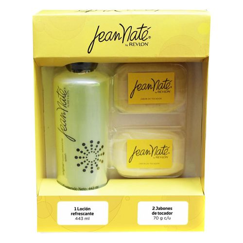 Set de Fragancias para Dama Revlon Jean Naté Naturals con 3 Piezas