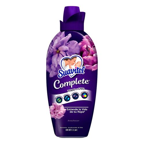 Suavizante de Telas Suavitel Complete Anochecer 1.3 L