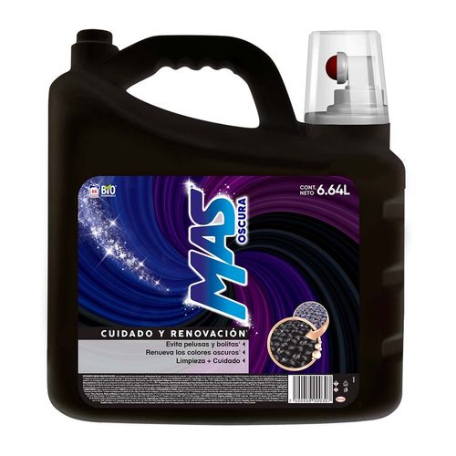 Detergente Líquido MAS Oscura 6.64L