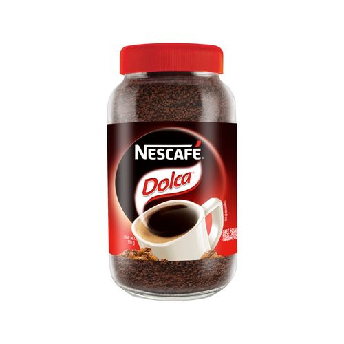 Café Soluble Nescafé Dolca con Caramelo Frasco 170g