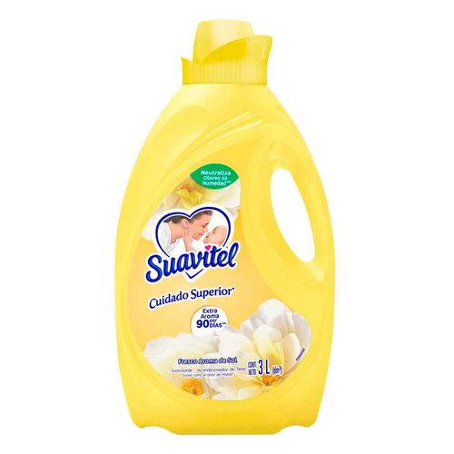 Suavizante de Telas Suavitel Cuidado Superior Fresco Aroma de Sol 3L