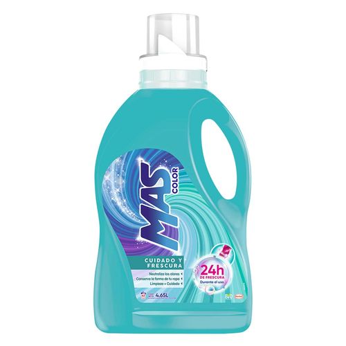Detergente Líquido MAS Frescura Intensa 4.65L