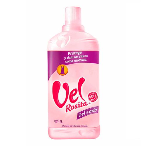 Detergente Líquido Vel Rosita Delicada 1L