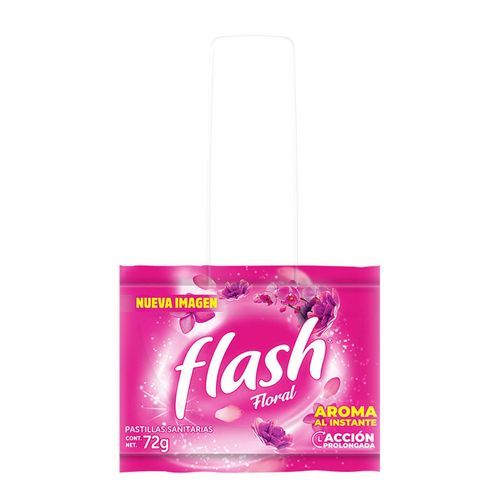 Pastilla de Baño Flash en Gancho con Aroma Floral 72g