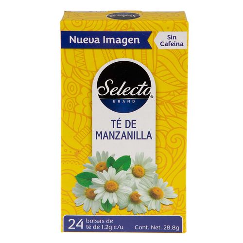 Té de Manzanilla Selecto Brand 24 Sobres