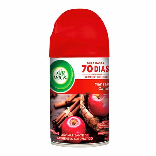 Repuesto para Aromatizante Air Wick Freshmatic Manzana Canela Repuesto 250ml