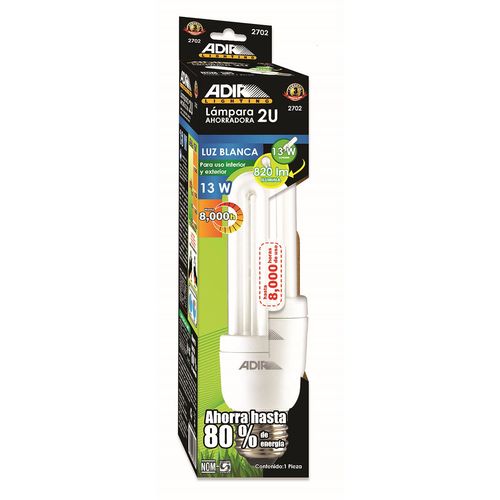 Foco Home Line Ahorrador 2U 13 Watts Luz Blanca