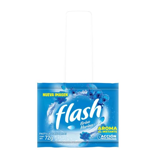 Pastilla de Baño Flash con Aroma a Brisa Marina 72g