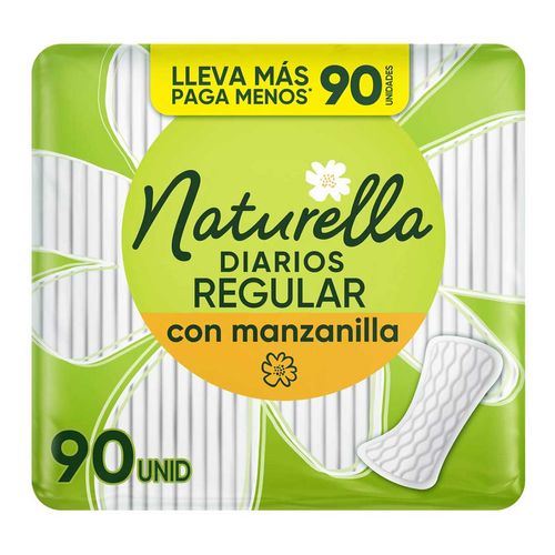Protectores Diarios Naturella con Manzanilla 90 Unidades