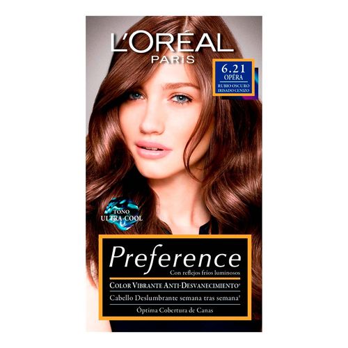 Tinte de Cabello L'Oréal Paris Preference Paris 6.21 Opéra