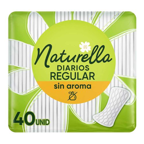 Protectores Diarios Naturella sin Aroma 40 Unidades