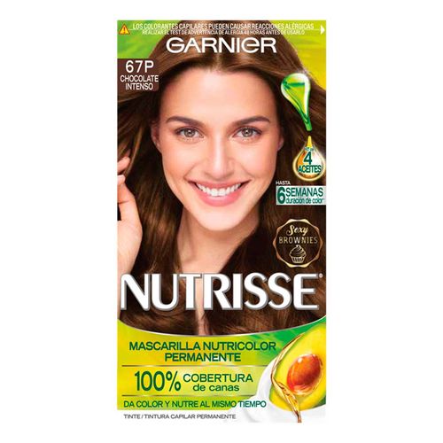Tinte de Cabello Garnier Nutrisse 67P Chocolate