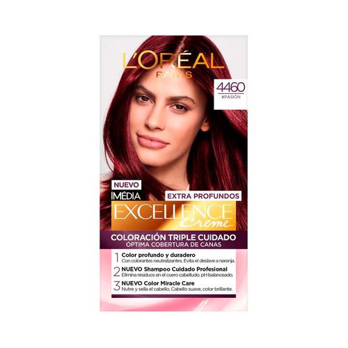 Tinte de Cabello L'Oréal Paris Imédia Excellence Creme de L'Oréal Paris 4460 Pasión
