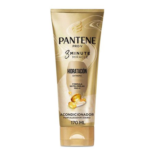 Acondicionador Pantene 3 Minute Miracle Hidratación Extrema con Perlas Pro-V 170 ml