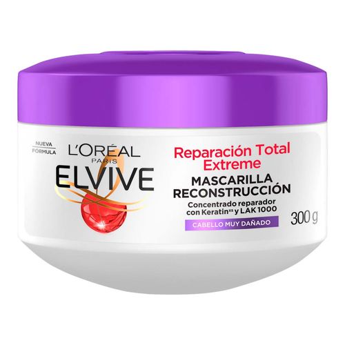 Tratamiento Capilar L'Oréal Paris Elvive Reparación Total 300g