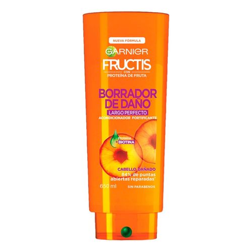 Acondicionador Garnier Fructis Borrador de Daño Largo Perfecto 650ml