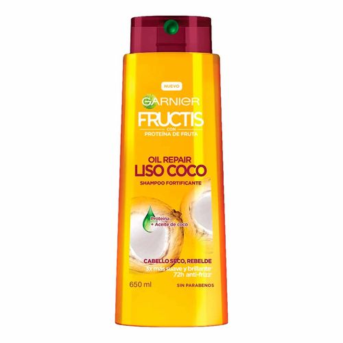 Shampoo Garnier Fructis Oil Repair Liso Coco 650ml