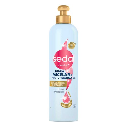 Crema para peinar Sedal Hidra-Micelar y Pro Vitamina B5 300ml