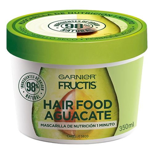 Mascarilla Capilar Garnier Fructis Hair Food Aguacate Cabello Seco 350ml
