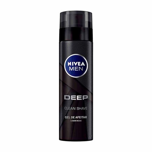 Gel para Afeitar NIVEA MEN Deep Antibacterial 200ml