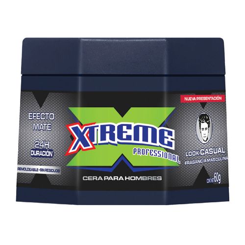 Cera para Peinar Xtreme Mate Caballero 60g