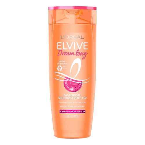Shampoo L'Oréal Paris Elvive Dream Long Cabello Largo Dañado 370ml