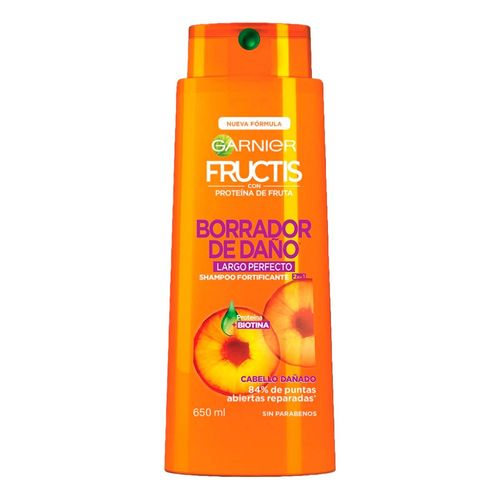 Shampoo con Acondicionador Garnier Fructis Borrador de Daño 650ml