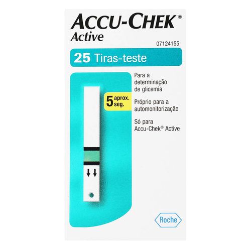 Tiras Reactivas Accu-Check Active 25 Tiras