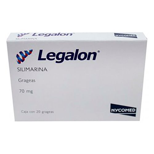 Tabletas Legalon 70mg Caja con 20 Tabletas