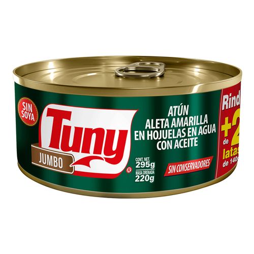 Atún Tuny Jumbo Aceite Lata 295g