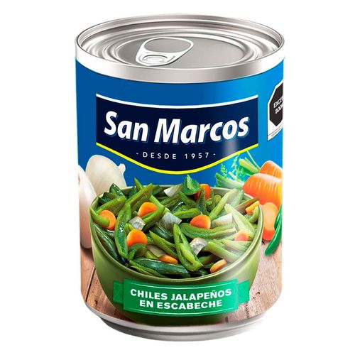 Jalapeños San Marcos Enteros 380g