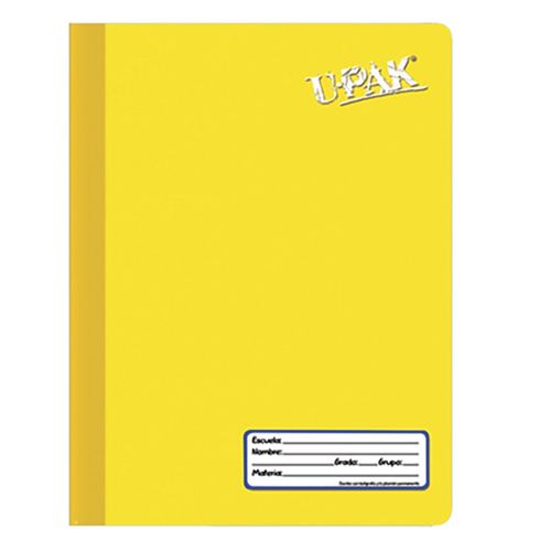 Cuad Prof Upak Cosido Ra 100H Colores