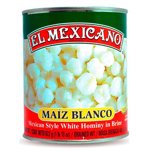 Maíz Pozolero El Mexicano 822g